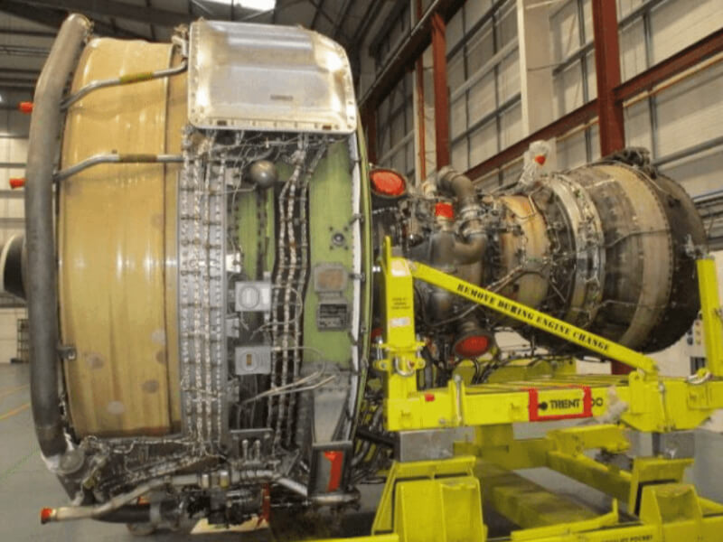 Trent 700 Engine - ESN 41116 - Side